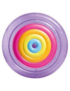 Colchão inflável arco-íris INTEX | Distria
