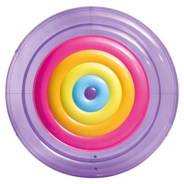Colchão inflável arco-íris INTEX | Distria