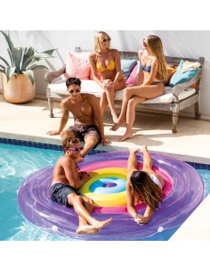 Colchão inflável arco-íris INTEX | Distria 2