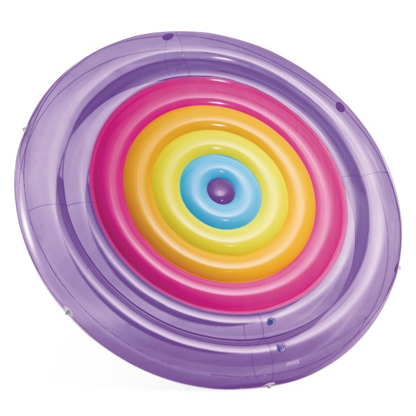 Colchão inflável arco-íris INTEX | Distria