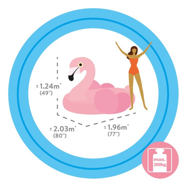 Comprar Flamingo Insuflável Gigante INTEX - Distria