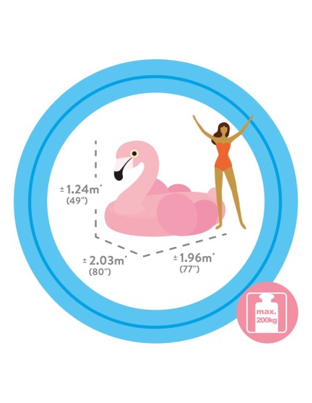 Comprar Flamingo Insuflável Gigante INTEX - Distria