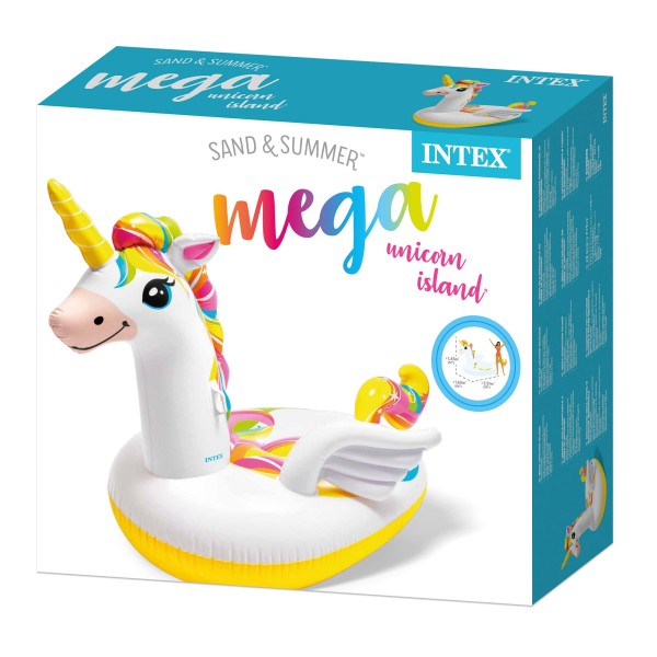Ilha Insuflável Unicórnio INTEX para 2 pessoas - Distria