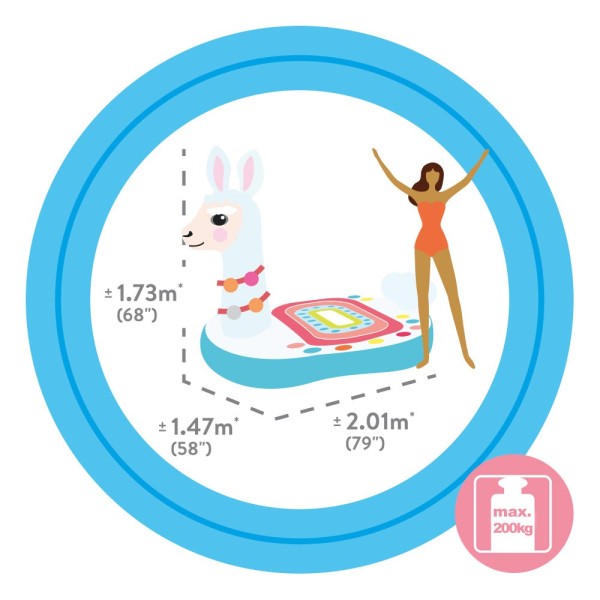 Lama Insuflável para 2 pessoas - Distria.com
