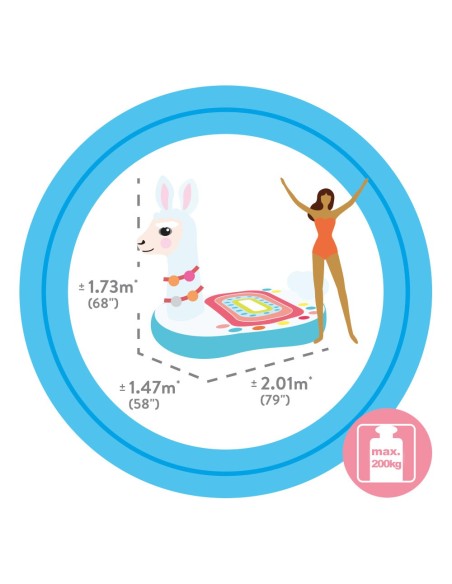 Lama Insuflável para 2 pessoas - Distria.com