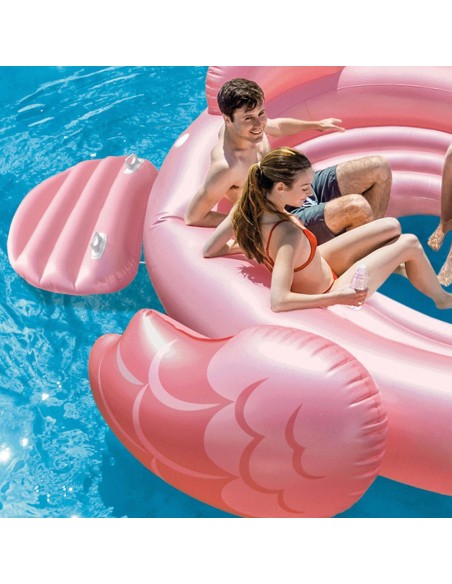 Colchonete Flamingo Mega Gigante INTEX para 4 - Distria