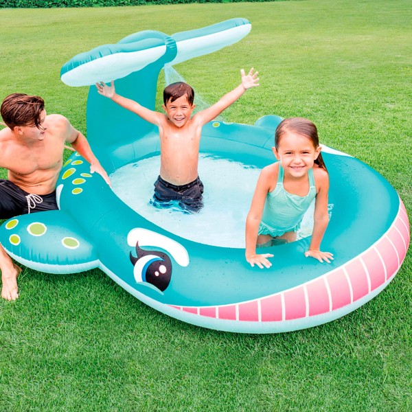 Piscinas insufláveis com pulverizador - INTEX - Comprar Piscina Infantil