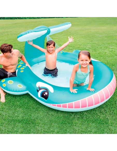 Piscinas insufláveis com pulverizador - INTEX - Comprar Piscina Infantil