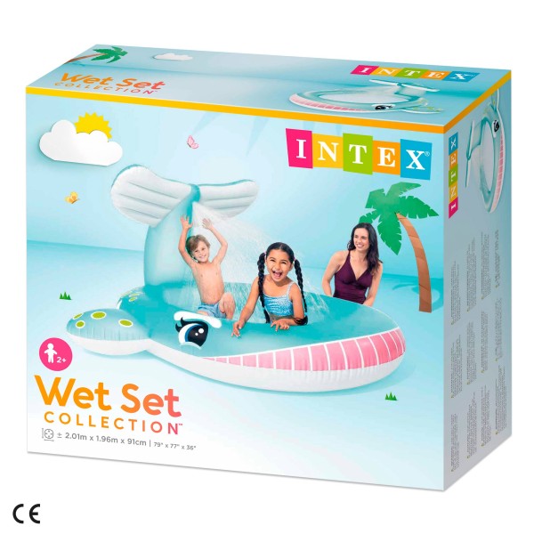 Piscinas insufláveis com pulverizador - INTEX - Comprar Piscina Infantil