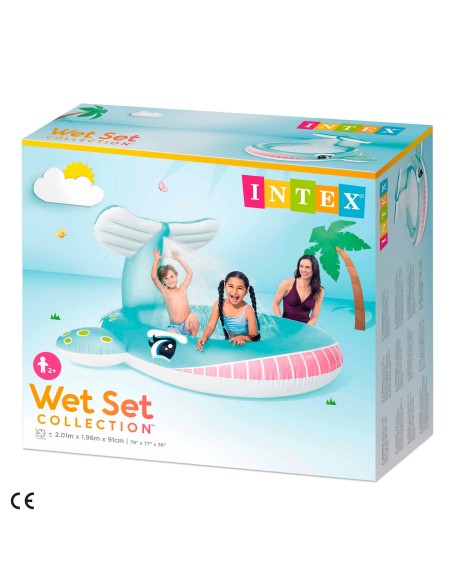 Piscinas insufláveis com pulverizador - INTEX - Comprar Piscina Infantil