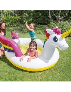 Piscina inflável Unicorn com pulverizador | Intex 2