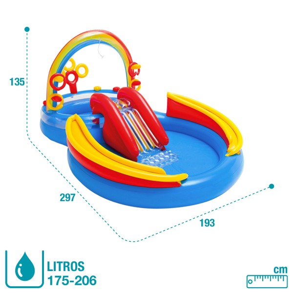 Piscina insuflável Arco-Íris | Loja Oficial Intex