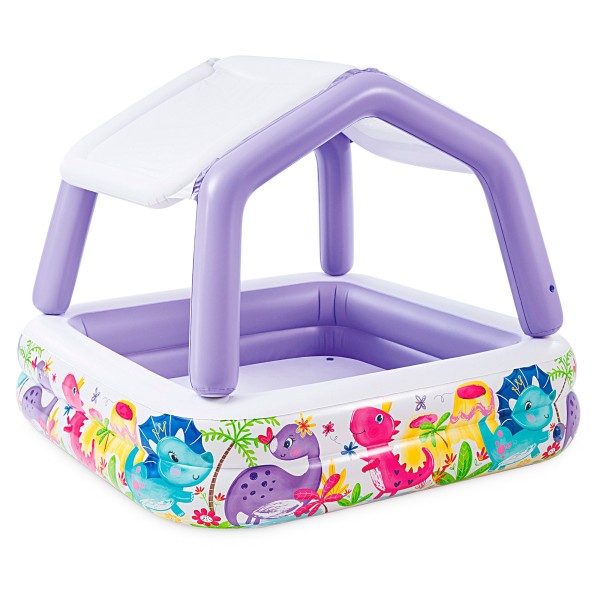 Piscina inflável para crianças INTEX c/toldo removível | Distria