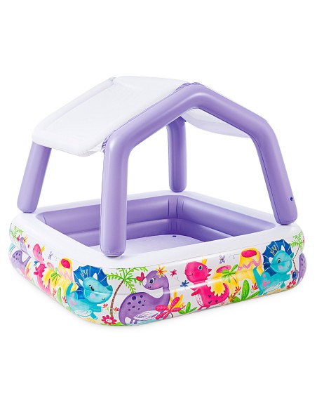 Piscina inflável para crianças INTEX c/toldo removível | Distria