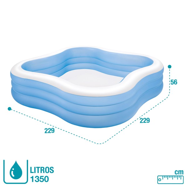 Piscina inflável Intex Beach Wave - 1215 L