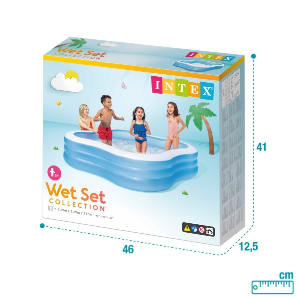 Piscina inflável Intex Beach Wave - 1215 L
