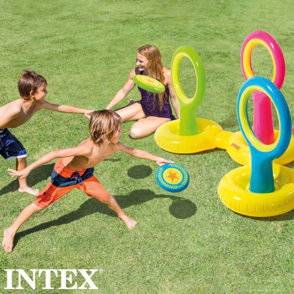 Discos voadores infláveis para jogos INTEX | Distria