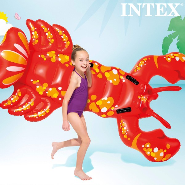Lagosta insuflável INTEX | Colchões insufláveis originais e divertidos