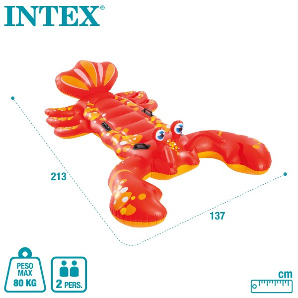 Lagosta insuflável INTEX | Colchões insufláveis originais e divertidos
