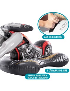 Motocicleta inflável INTEX custom | Distria.com 2