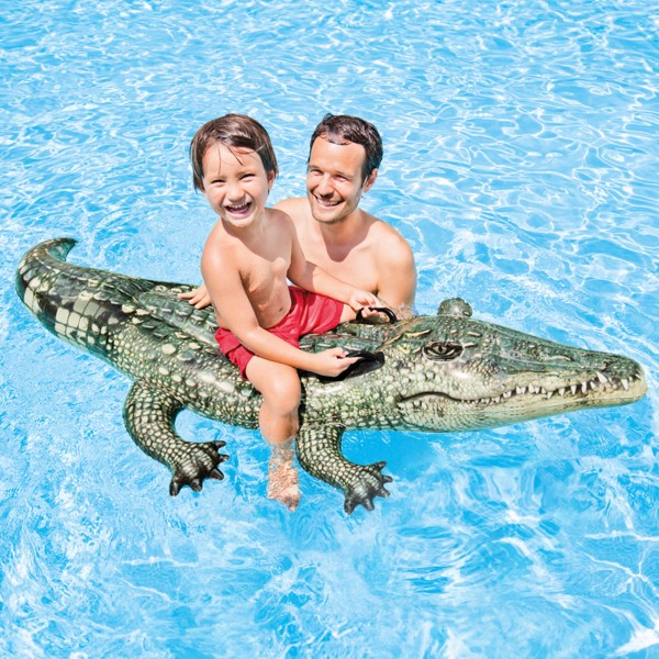 Colchão de crocodilo insuflável | Insufláveis Intex