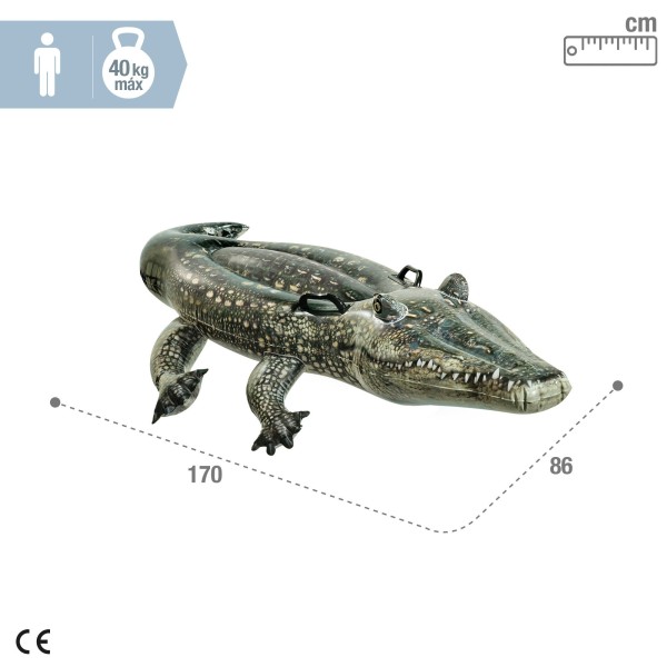 Colchão de crocodilo insuflável | Insufláveis Intex