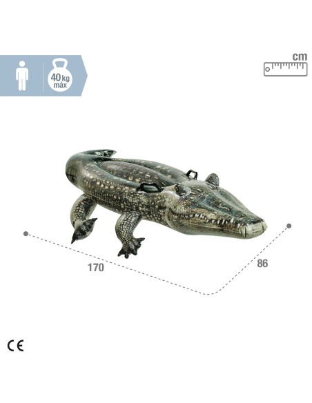 Colchão de crocodilo insuflável | Insufláveis Intex