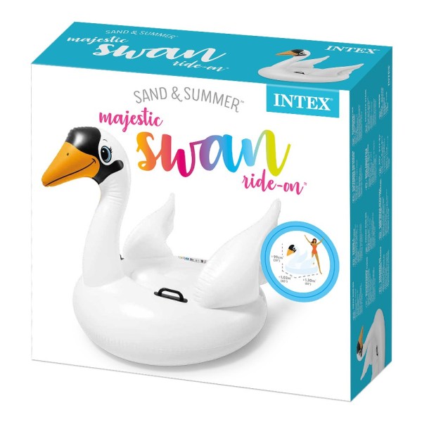 Cisne insuflável Intex | 130x102x99 cm. Disponível em Distria!