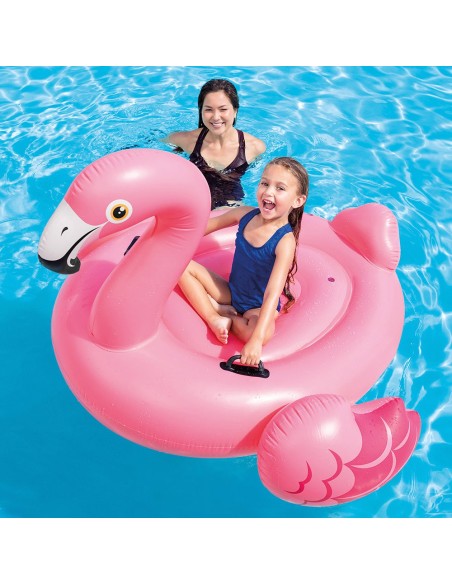 Flamingo insuflável Intex | 147x140x94 cm. Disponível agora em Distria!