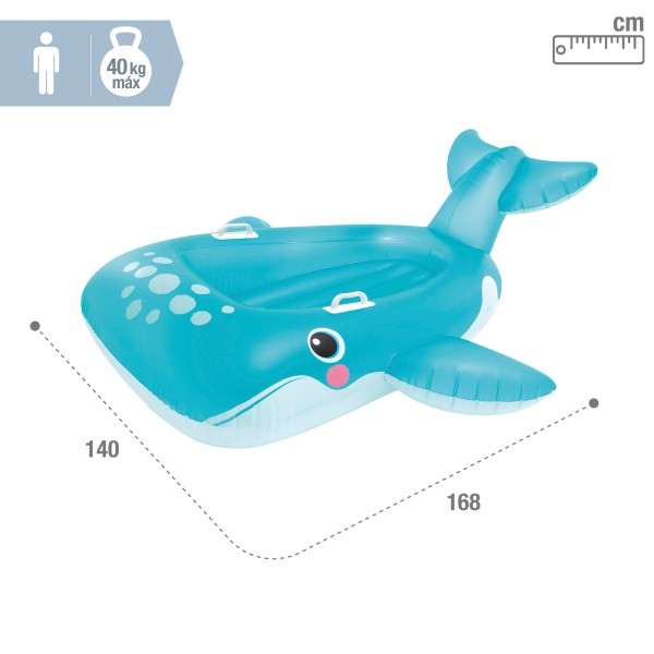 Baleia insuflável INTEX para crianças | Distria