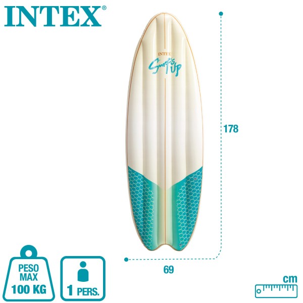 Prancha de surf insuflável INTEX| Distria