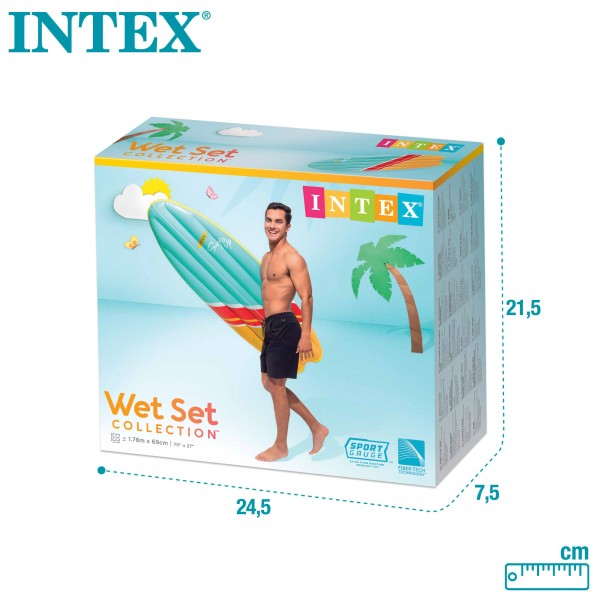 Prancha de surf insuflável INTEX| Distria