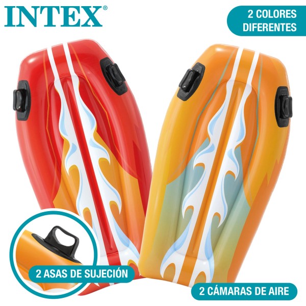 Prancha de surf insuflável para a praia ou piscina | INTEX