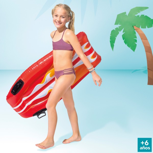 Prancha de surf insuflável para a praia ou piscina | INTEX