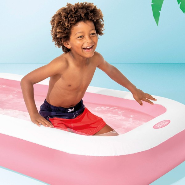 Piscina inflável pequena rosa INTEX | Distria