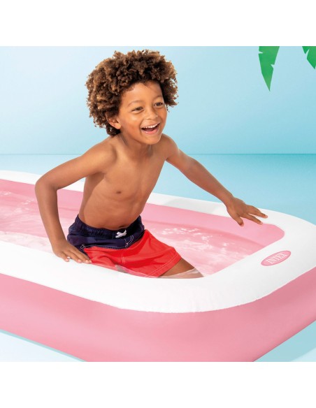 Piscina inflável pequena rosa INTEX | Distria