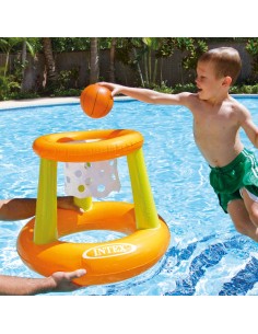 Cesta de basquete inflável e flutuante Intex | Tudo para diversão em família você encontra em | Distria 2