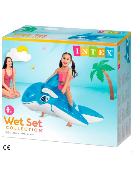 Baleia insuflável Intex para praia e piscina | Os infláveis mais engraçados e originais estão em Distria
