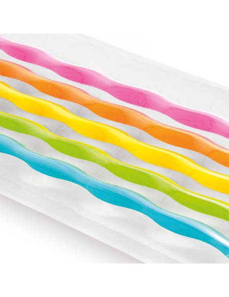 Colchão inflável arco-íris INTEX | Distria