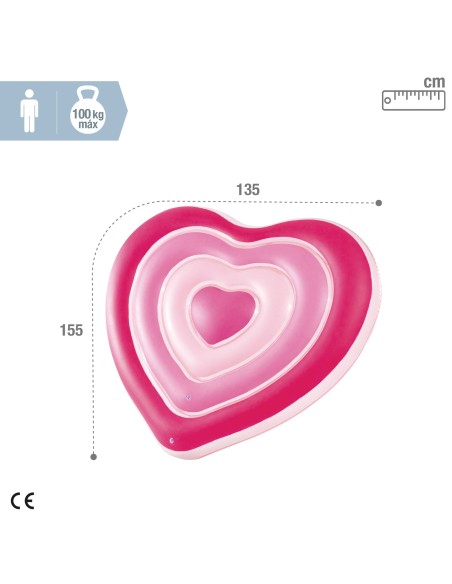 Boia inflável coração INTEX | Distria