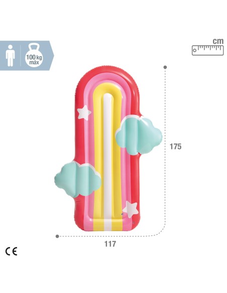 Colchão inflável INTEX nuvens e estrelas | Distria