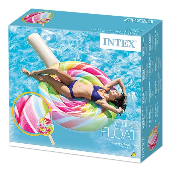 Colchão com forma de Chupa colorido | Intex