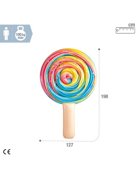 Colchão insuflável INTEX em forma de pirulito | Distria