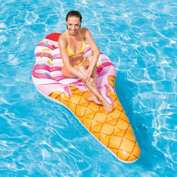 Colchão insuflável Intex cone gelado | Figuras insufláveis