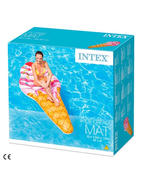 Colchão insuflável Intex cone gelado | Figuras insufláveis