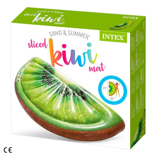 Colchão insuflável com forma de kiwi | Insufláveis Intex