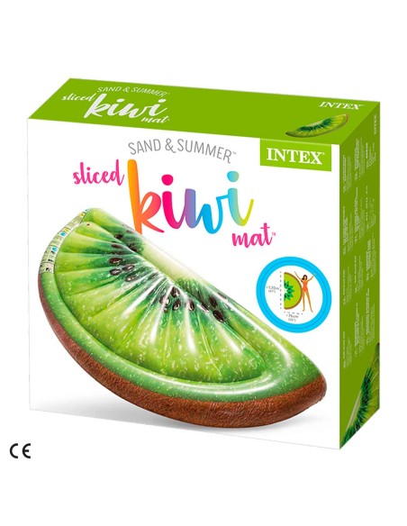 Colchão insuflável com forma de kiwi | Insufláveis Intex