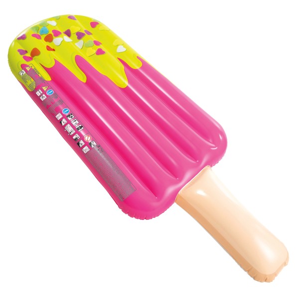 Colchão insuflável de gelado colorido | Distria