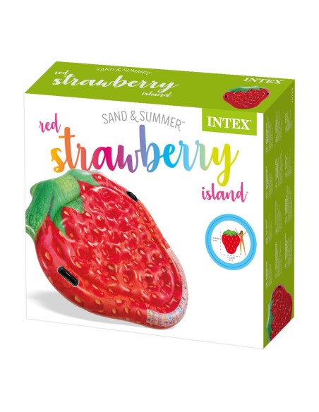 Comprar Insufláveis INTEX - Colchão realista com forma de morango
