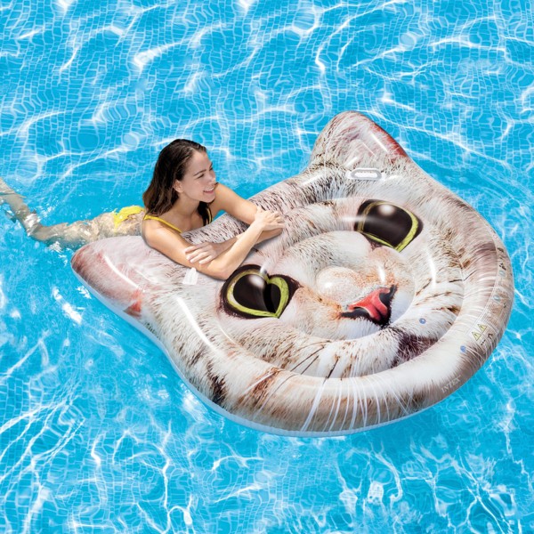 Comprar Insufláveis INTEX - Colchão realista GATINHO